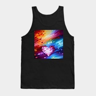 Eye Popping Love Hearts Tank Top